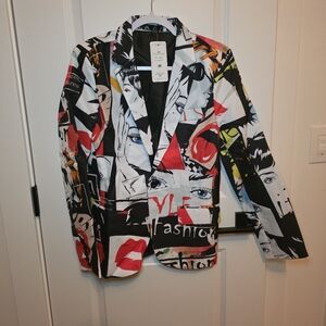 Funky blazer size medium